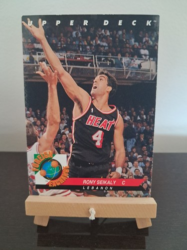Rony seikaly heat - seikaly, deck