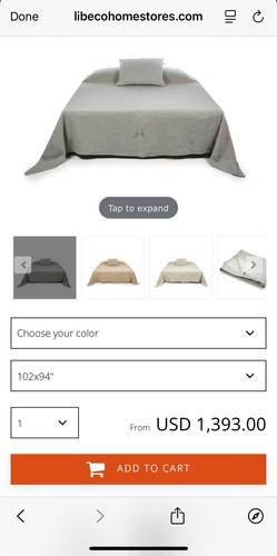Libeco belgian linen coverlet - libeco,