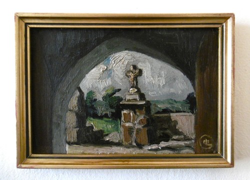 Lucien marie gardien - le, huile