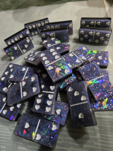 Jeu dominos coeurs - jeu,