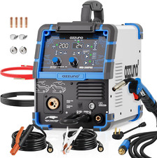 110V/220V, 200A 8 in 1 Mig/Gas