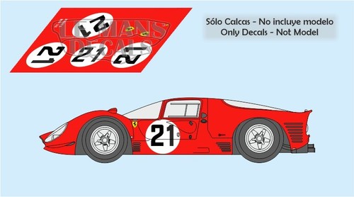 Autocollants ferrari 330 le - autocollants,