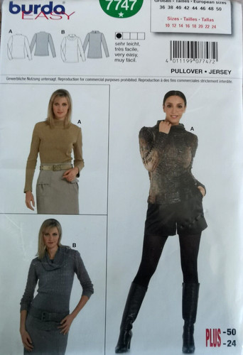 7747 patron burda - 7747, creations