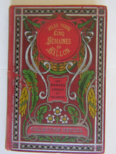 JULES VERNE / Cinq semaines en Ballon HETZEL cartonnage aux feuilles d'acanthe