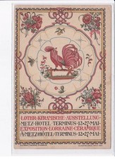 METZ: exposition lorraine céramique à metz hôtel terminus - très bon état