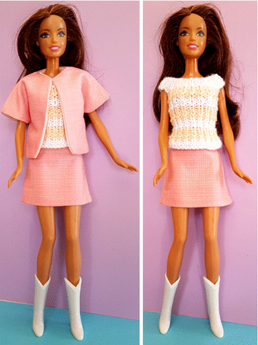 Barbie lot vêtements poupée - lot,