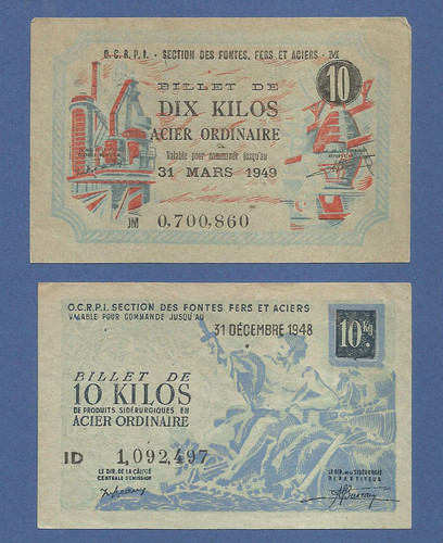 Lot billets matière - ,