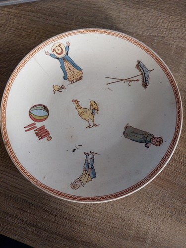 Assiette sarreguemines enfant - assiette,