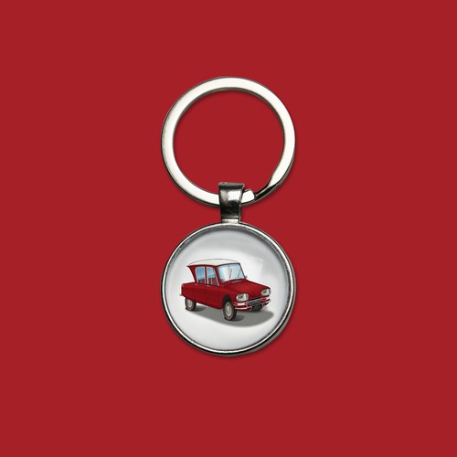Porte clés citroën ami - citroën,