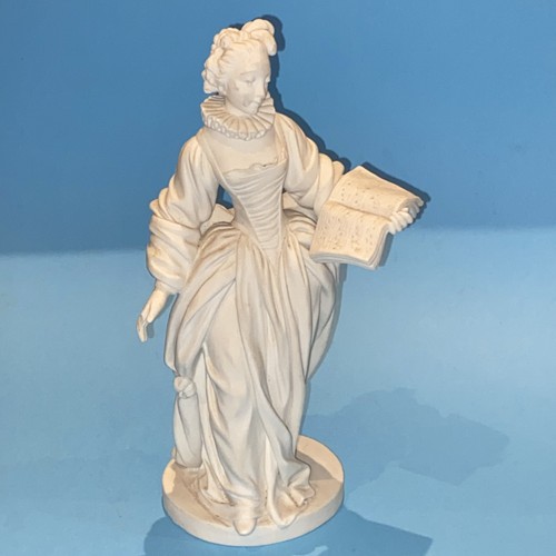 Statue figurine cantatrice - statue,
