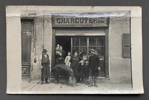 Carte photo ancienne - carte,