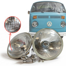 Jeu de phares 178MM 7" H4