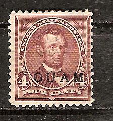 Guam island 4 mint - guam, #