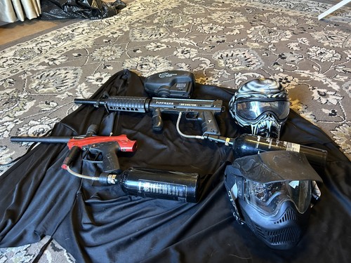 Two paintball guns tippmann - paintball,