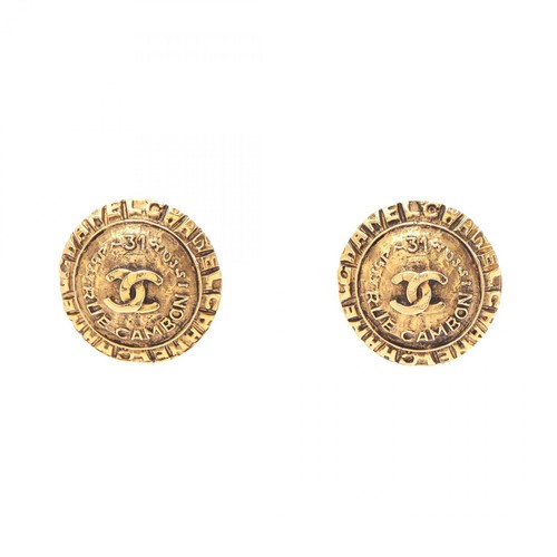 Boucle oreille logo chanel - logo,