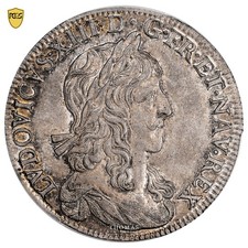 France - Louis XIII - Demi Écu - 1er poinçon Warin - 1642 A Paris - PCGS MS 64