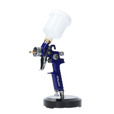 Mini pistolet à peinture par pulvérisation buse HVLP 0.8mm tasse 100 ml gravité
