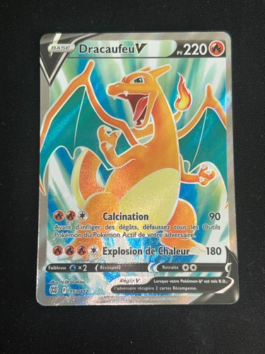 Carte pokémon dracaufeu - pokémon, v