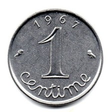 Superbe monnaie centime - monnaie,