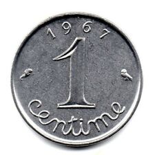 SUPERBE  MONNAIE 1 CENTIME ÉPI 1967 SPL  - ISSU D'UN ROULEAU