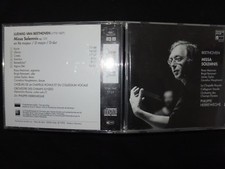 CD BEETHOVEN / MISSA SOLEMNIS
