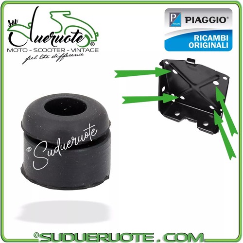Support batterie caoutchouc - batterie, en