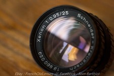 Schneider Xenon 25mm f/0.95 [Leica, Angenieux, Cooke]