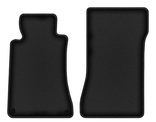 Tapis avant velours noirs
