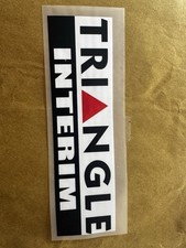 flocage sponsor triangle intérim 