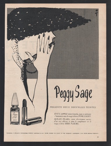 Publicité 1965 beauté - 1965,