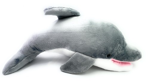 Dauphin grand peluche jouet - dauphin,