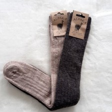 2 P. Doux Alpaga Bas Longs 65%