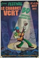 Affiche FESTIVAL BD Cabaret