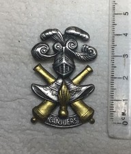 FRANCE ABC ARME BLINDÉE CAVALERIE - insigne Camp de CANJUERS. Mono Bloc