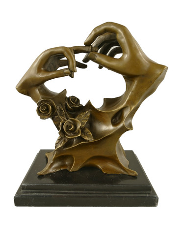 Statue moderne bronze - moderne, en