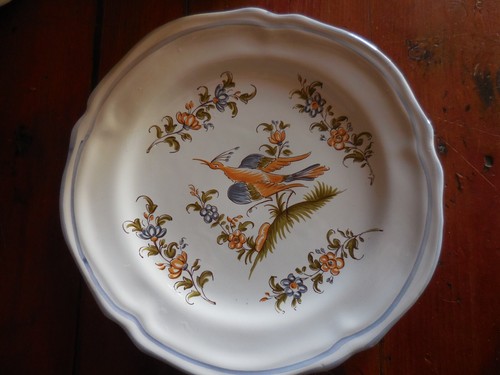 Ancienne assiette décorative - assiette,