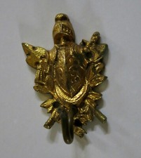 CROCHET MINIATURE, ancien crochet pour miniature, porte montre, cuirasse .