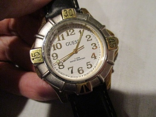 Guess 1991 watch black - guess, 9"