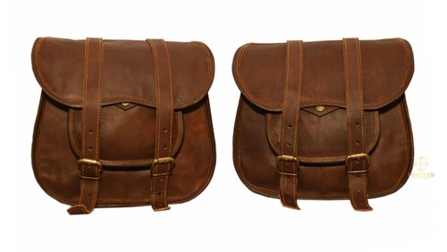 Sacs selle cuir rétro - de,