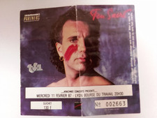 Billet De Concert Bernard Lavilliers