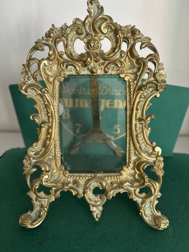 Cadre rocaille bronze - cadre,