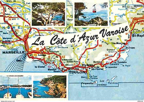 Carte postale var - -, la