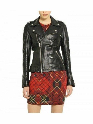 Blouson motard noir - blouson, cuir
