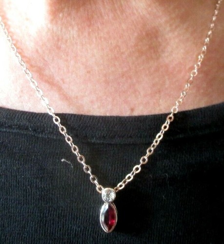Collier pendentif couleur - pendentif, or