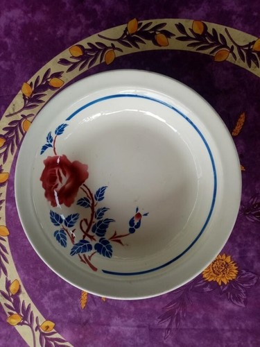 Plat rond creux - plat,
