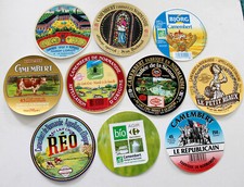 LOT 10 ETIQUETTE BOITE FROMAGE