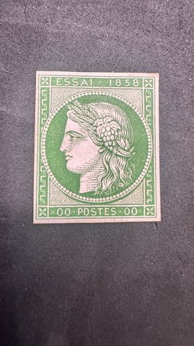 Timbres cérès essai 1858 - timbres,,
