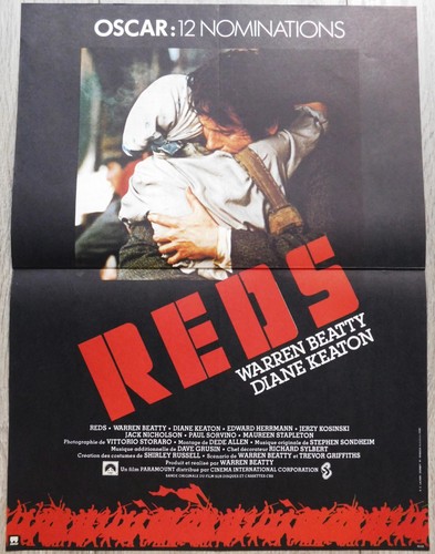 Reds affiche originale poster - affiche,