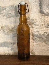Ancienne bouteille de bière "BRASSERIE FRITZ LAUER" Carcassonne (11).