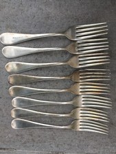 8 fourchette MED DEPT USA Métal argenté US  WW1 USMD Médicale medic ORIGINAL